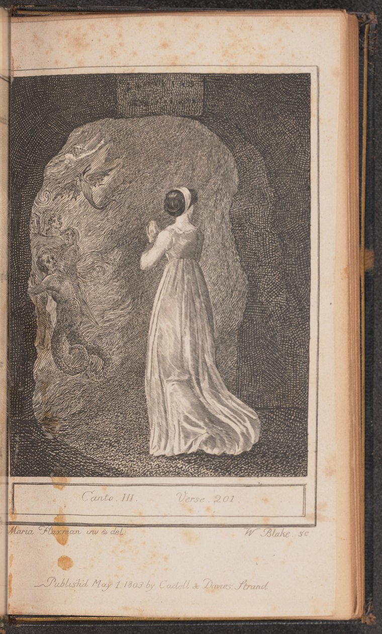 Canto III, Versículo 201 de William Blake after Mary Ann Flaxman