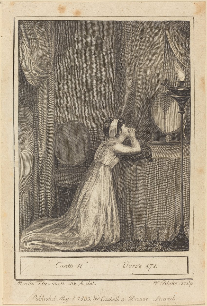 Canto II, versículo 471 de William Blake after Mary Ann Flaxman