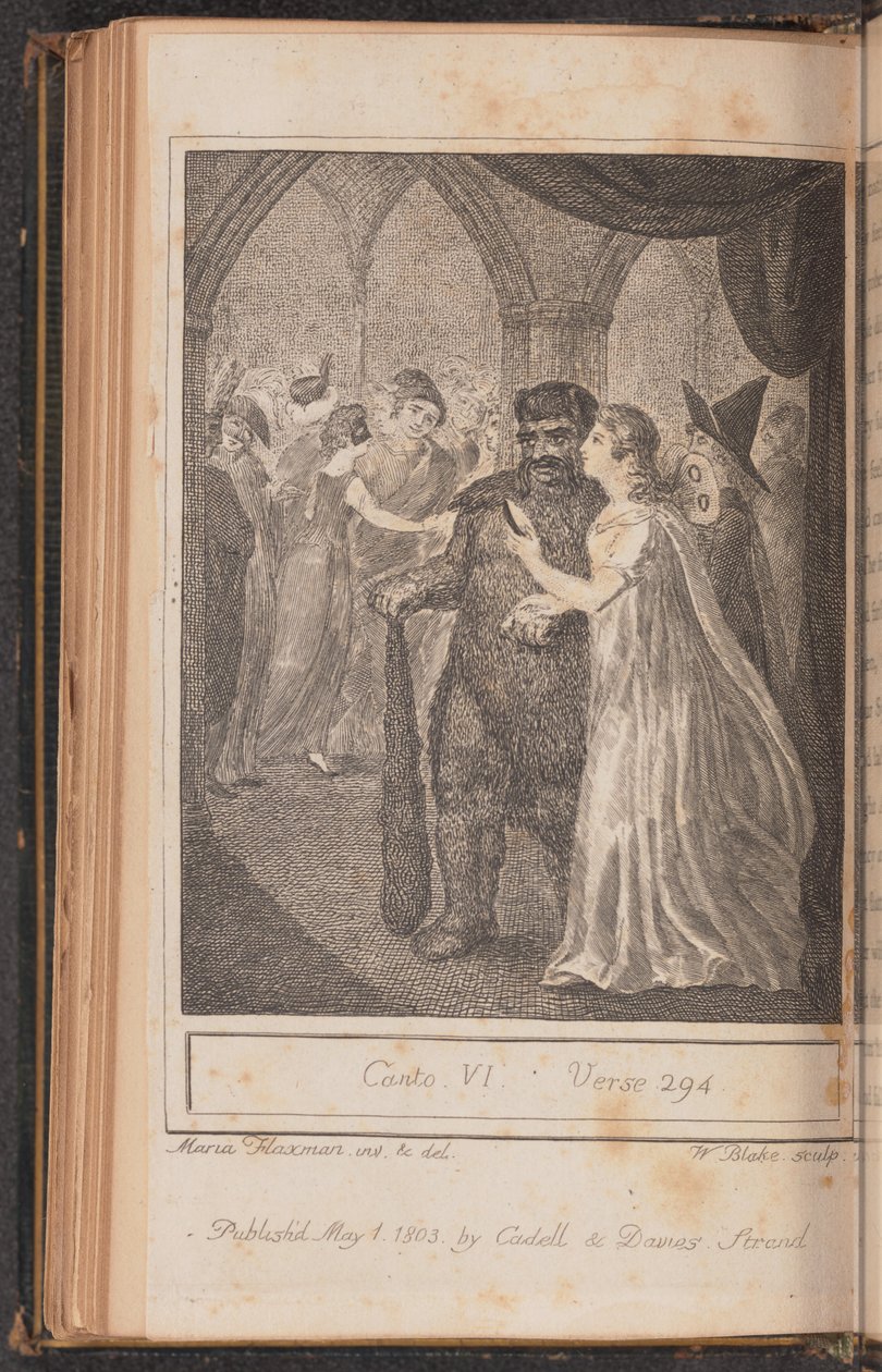 Canto IV, Versículo 294 de William Blake after Mary Ann Flaxman