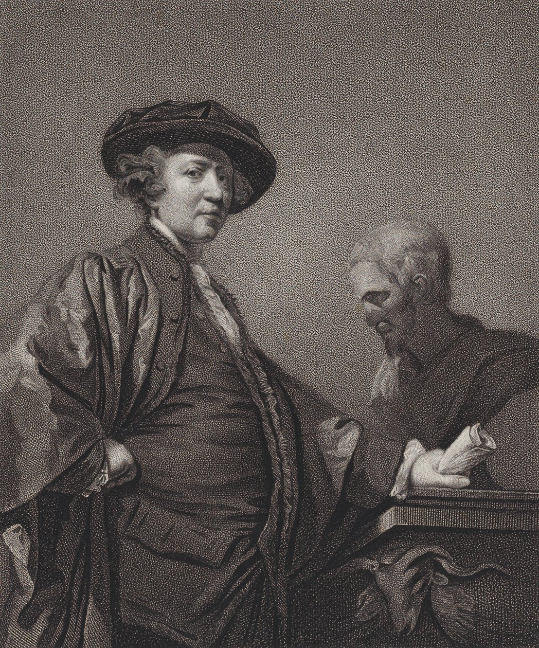 Sir Joshua Reynolds, Knight, 1811. de William Bond