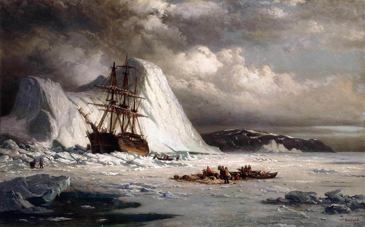 Navio Congelado, de William Bradford