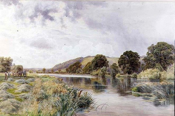 Haymaking de William Bradley