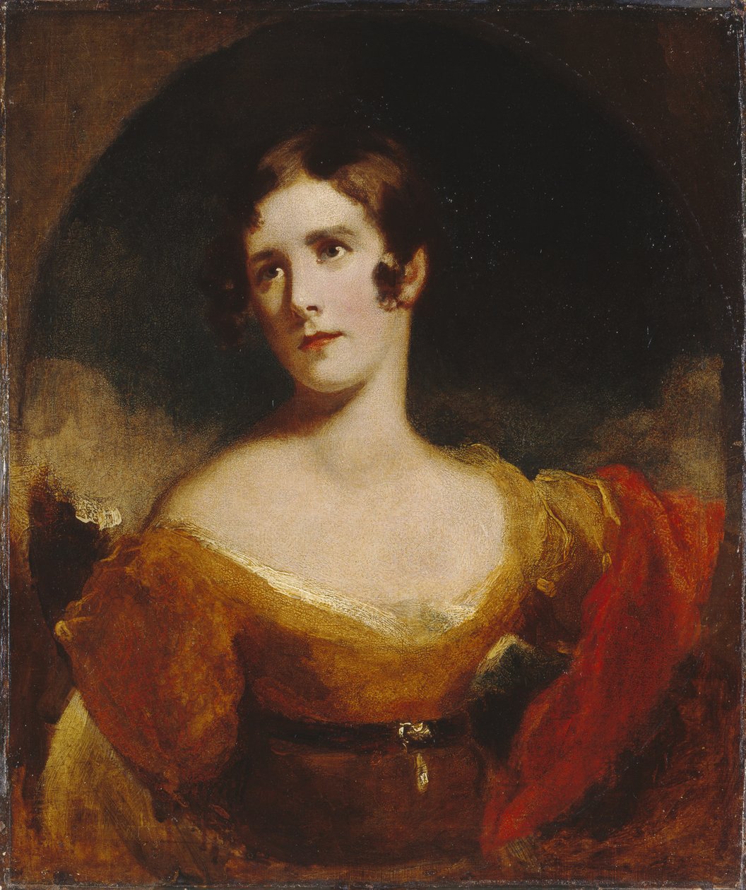 Miss Eliza Calvert (óleo sobre tela) de William Bradley