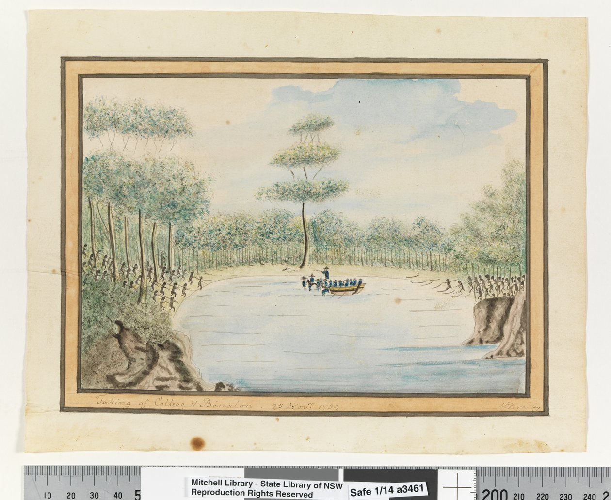 Oposto, p. 182. "Tomada de Colbee & Benalon". 25 de Novembro de 1789