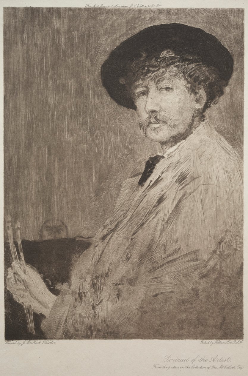 James McNeill Whistler, 1897. de William Brassey Hole