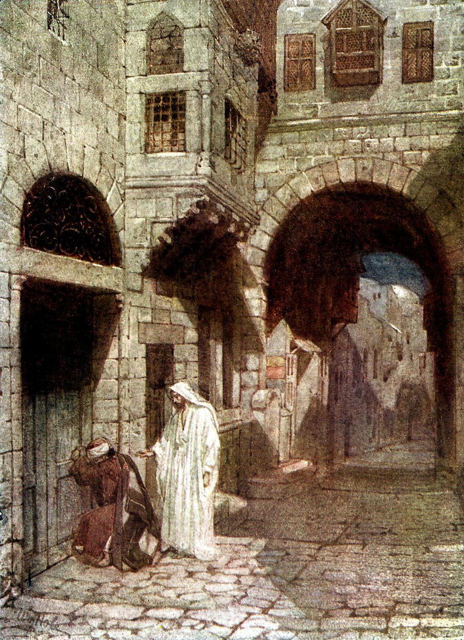Jesus aparece a Pedro - Bíblia de William Brassey Hole