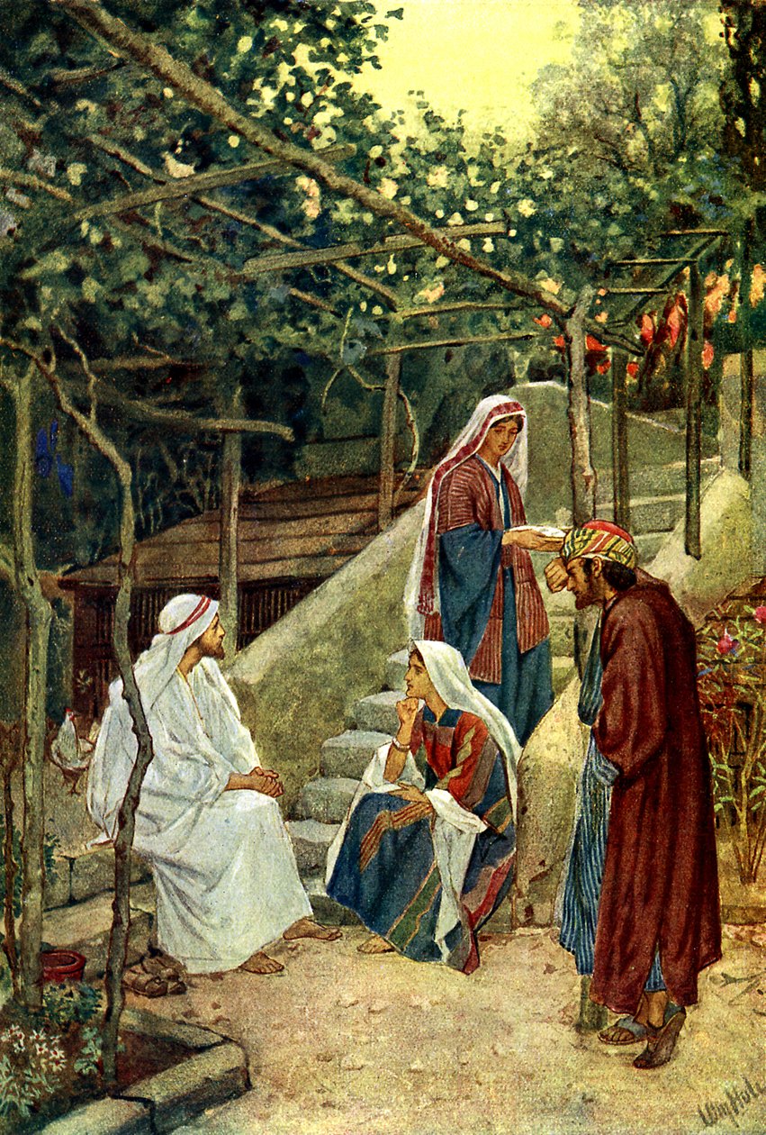 Jesus na casa de Marta - Bíblia de William Brassey Hole