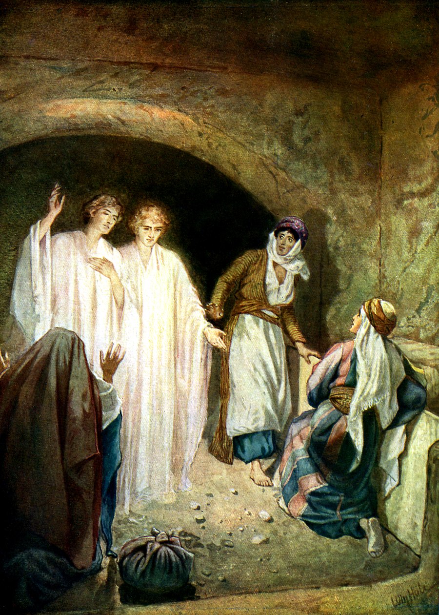 Tumba de Jesus é encontrada vazia - Bíblia de William Brassey Hole