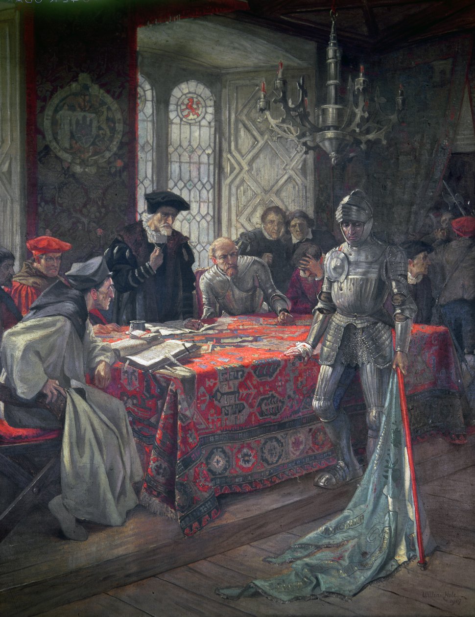 Notícia de Flodden, 1513 de William Brassey Hole
