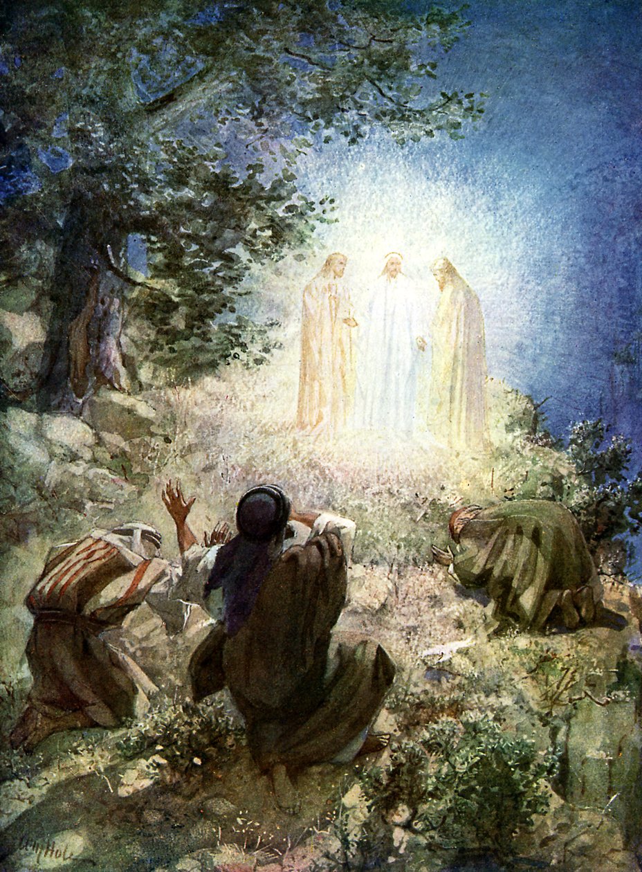 A transfiguração de Jesus - Bíblia de William Brassey Hole