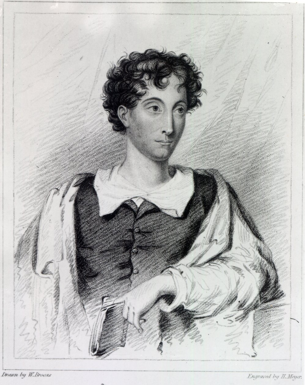 Reverendo Charles Robert Maturin, gravado por Henry Meyer, 1819 de William Brocas