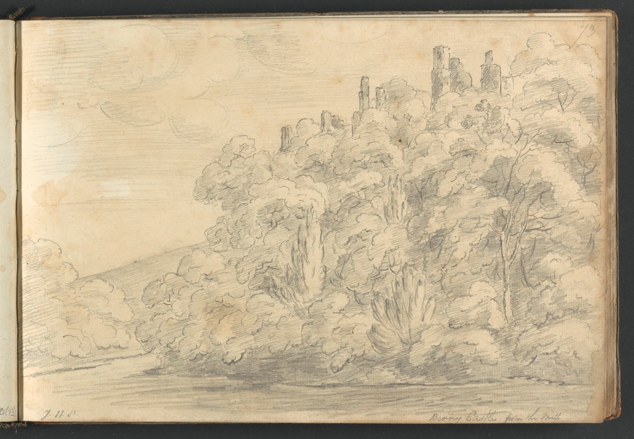Castelo de bagas do moinho de William Brockedon