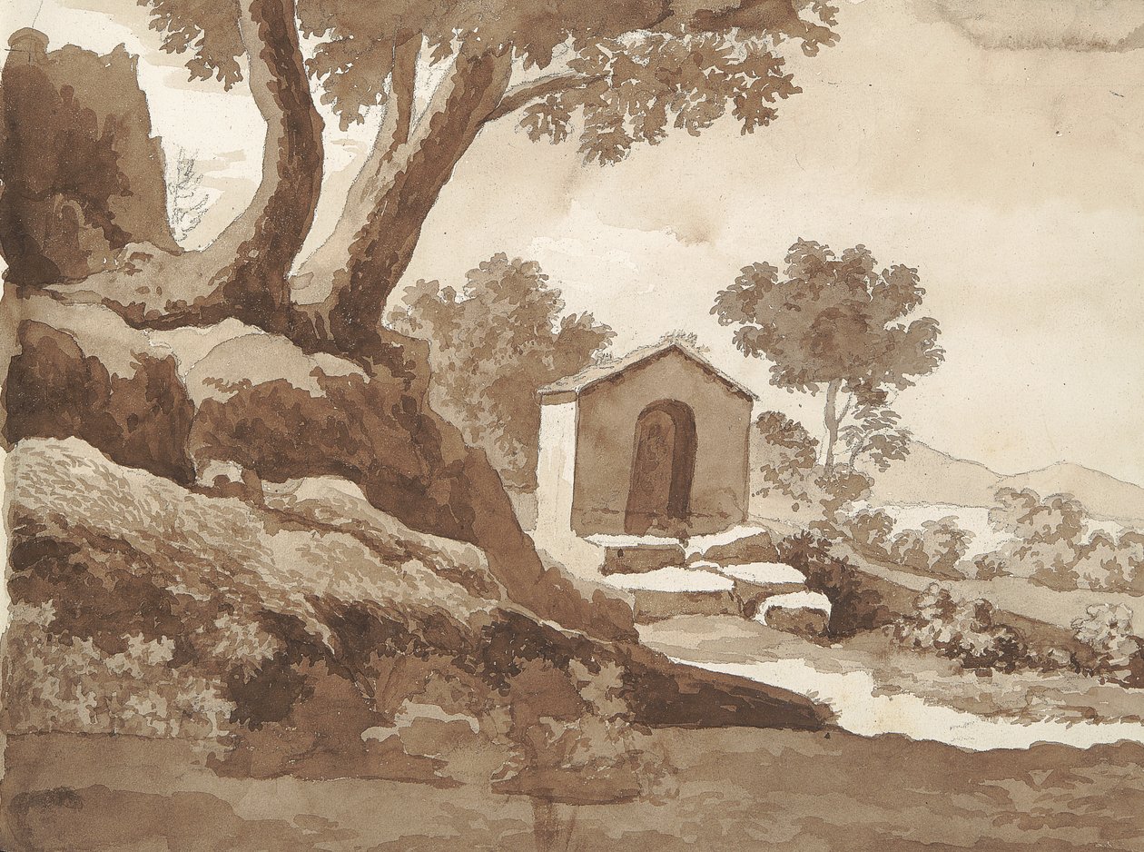 Verso: Construir num Ambiente Rural de William Brockedon