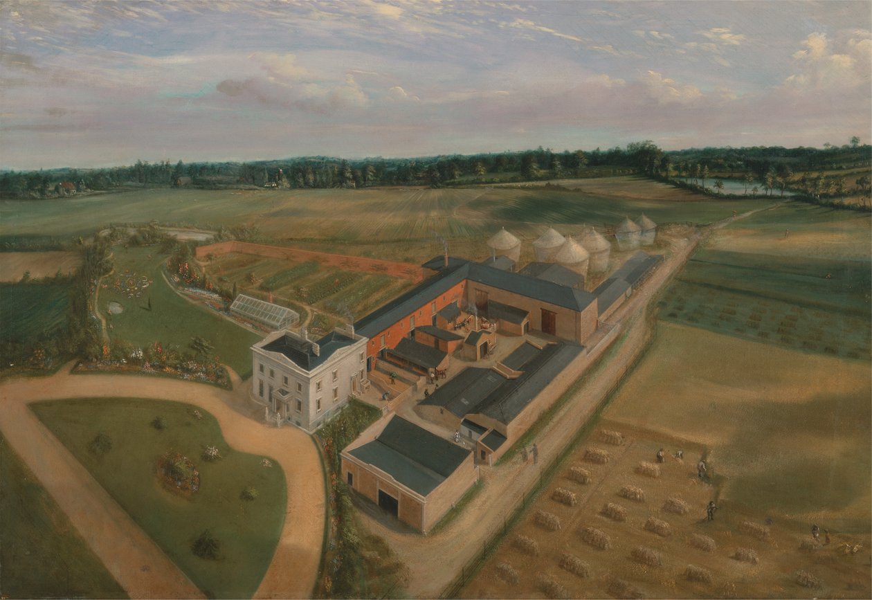 Tiptree Hall e Quinta, Essex de William Brown