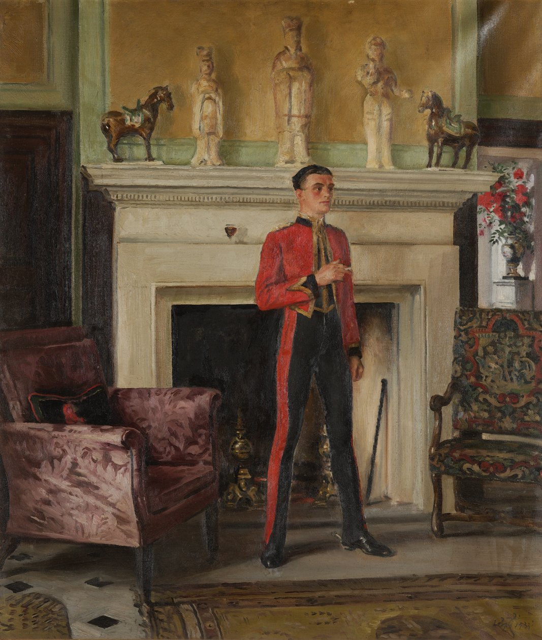 Salão em Warbrook, 1933 de William Bruce Ellis Ranken