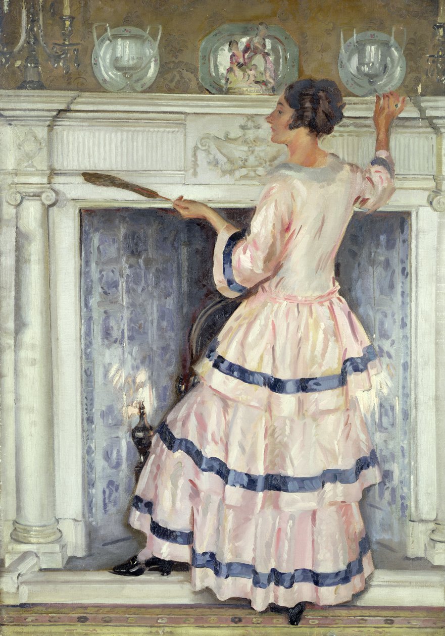 Sra. Kelsey em cor-de-rosa de William Bruce Ellis Ranken