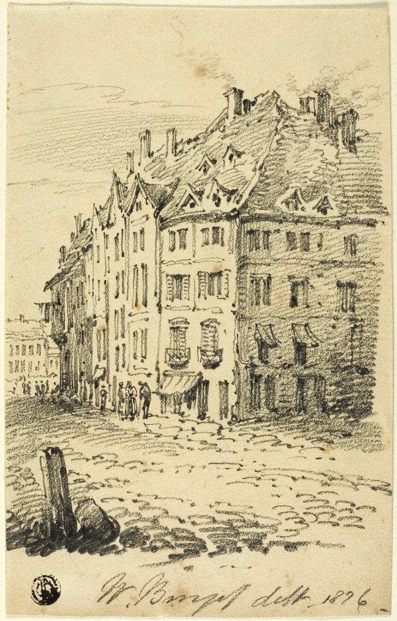 Rua da cidade de William Burges