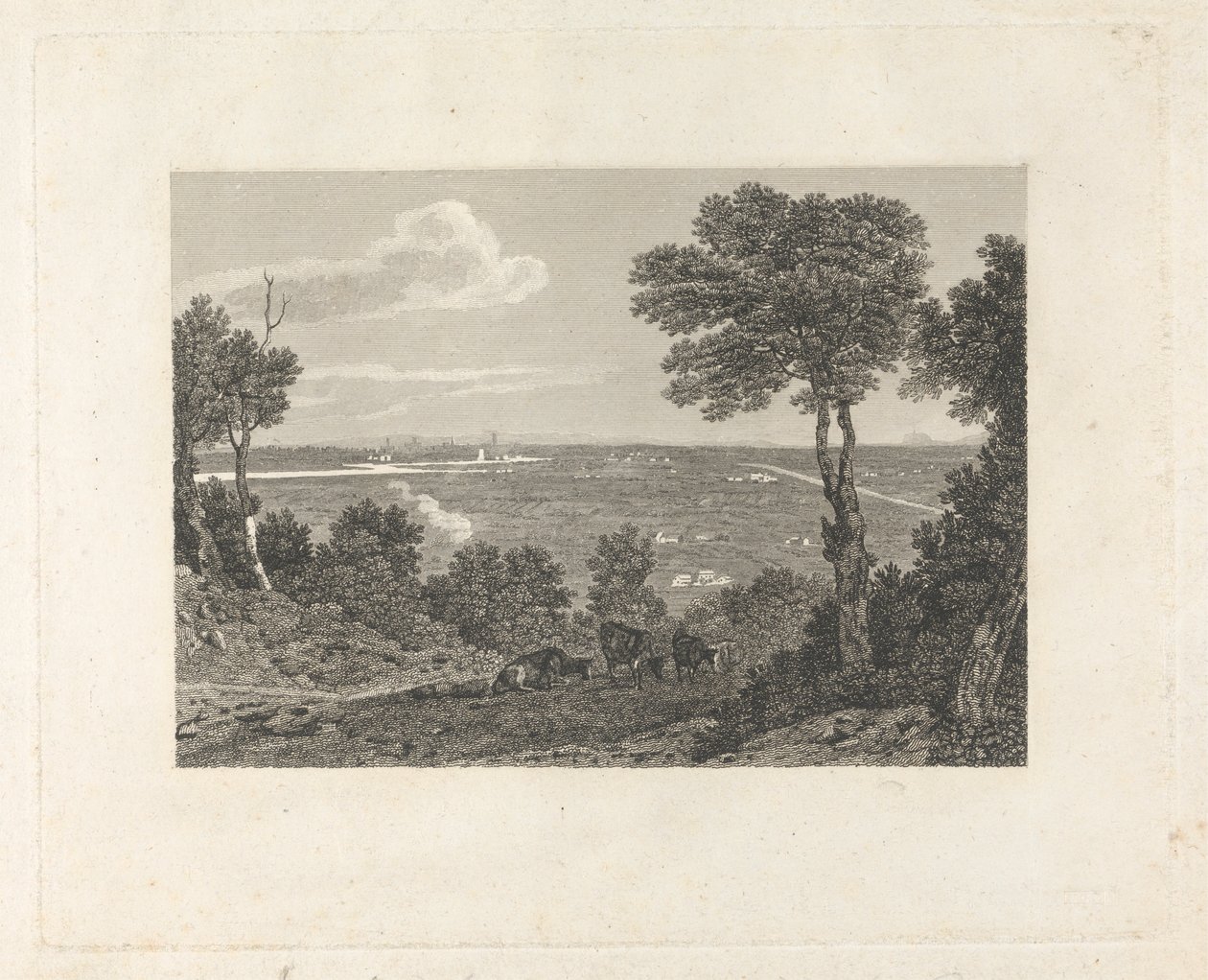 Vista Distante de Chester de William Byrne