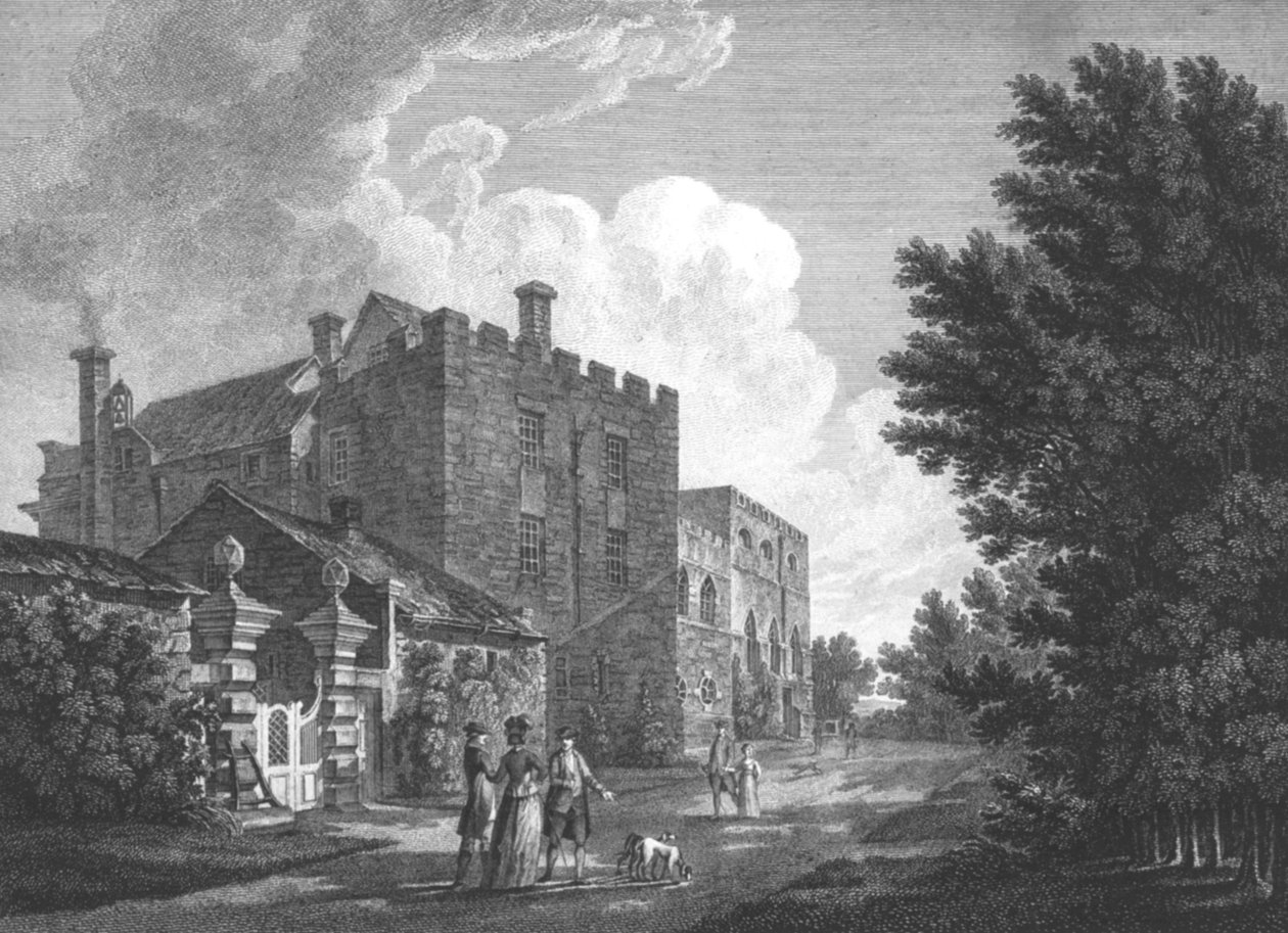 Castelo de Greystoke, 1778 de William Byrne