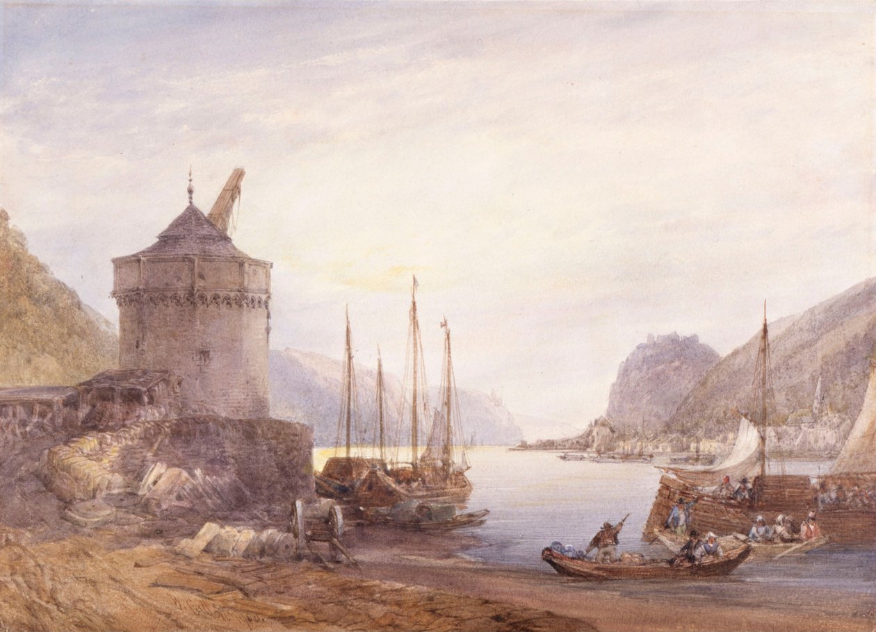 Andernach no Reno de William Callow