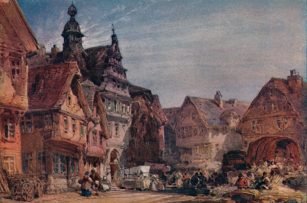 Giessen no Lahn, c1874 de William Callow