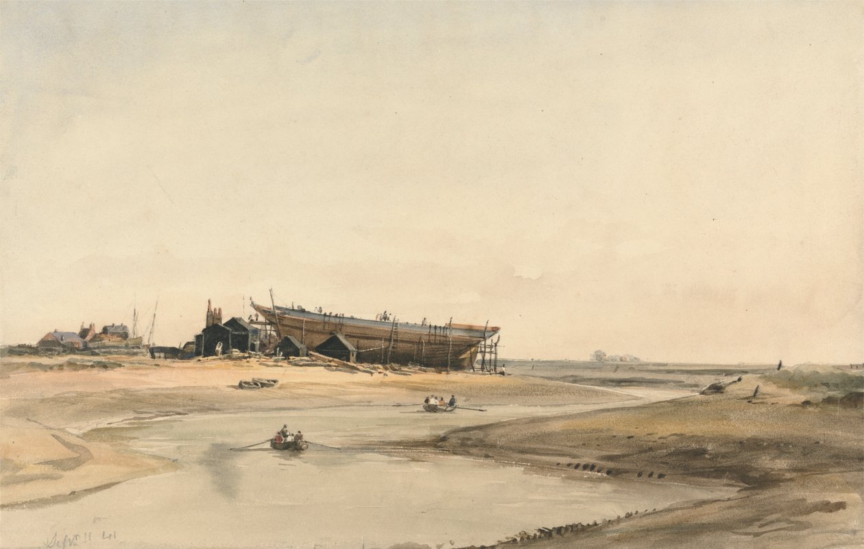 Construção naval de William Callow