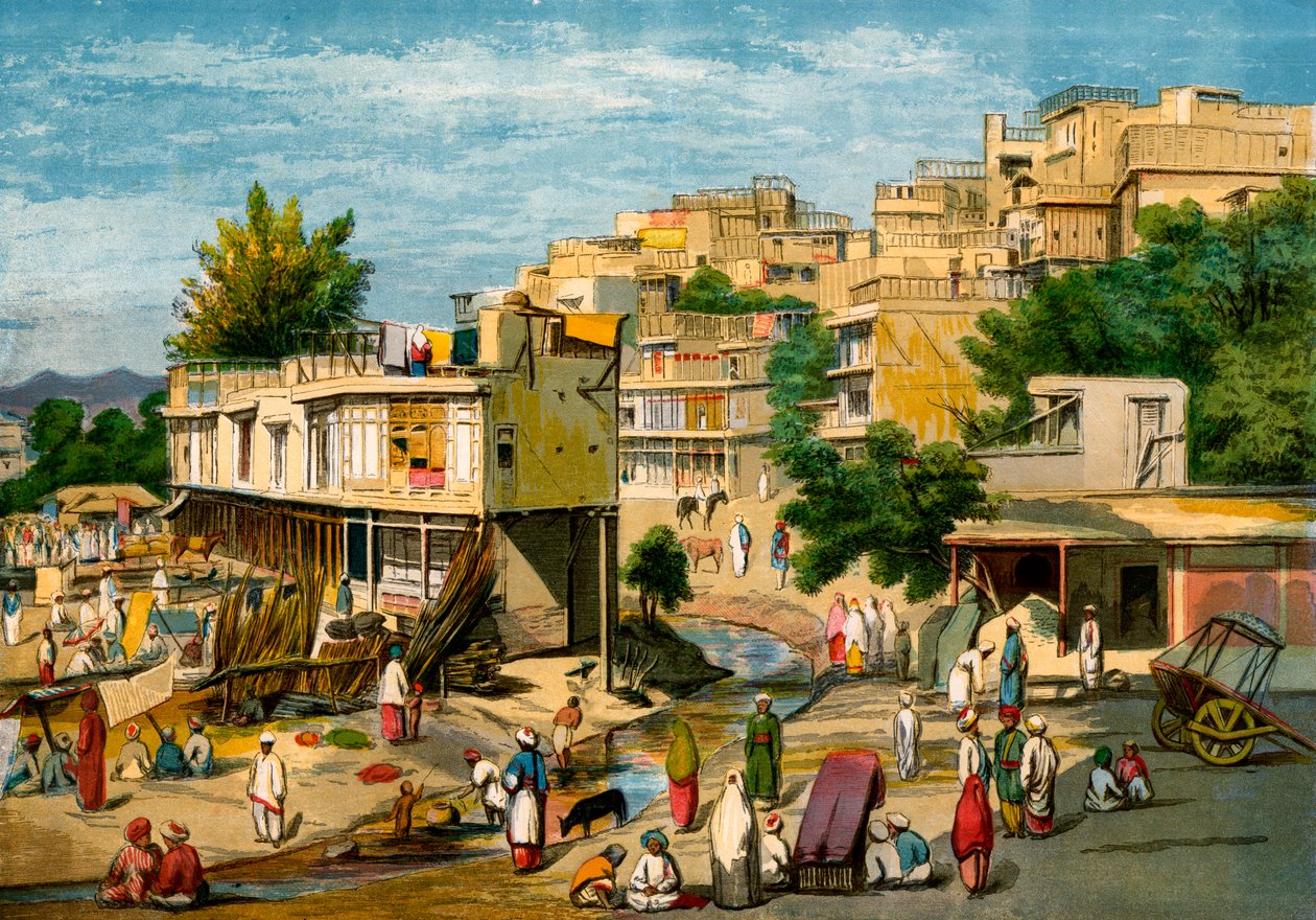 Peshawar, Paquistão, 1857. de William Carpenter