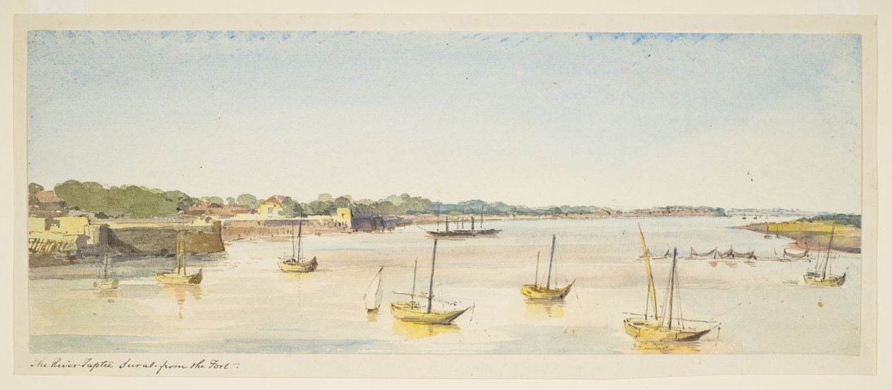 Rio Tapti, Surat do forte (barcos) de William Carpenter