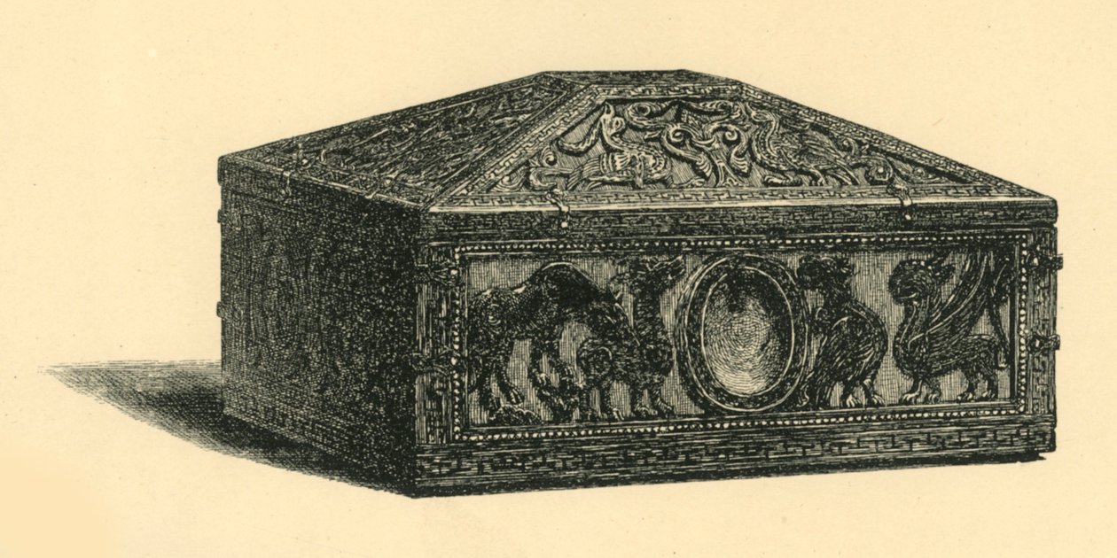 Caixão, c1180-1200, 1881. de William Catley