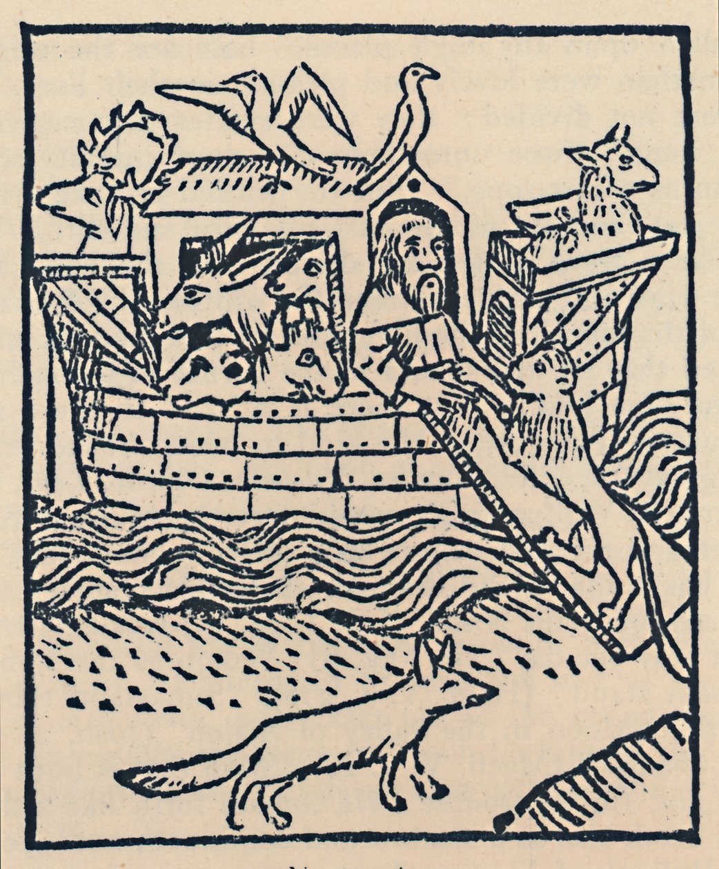 Arca de Noé, 1483, 1947 de William Caxton