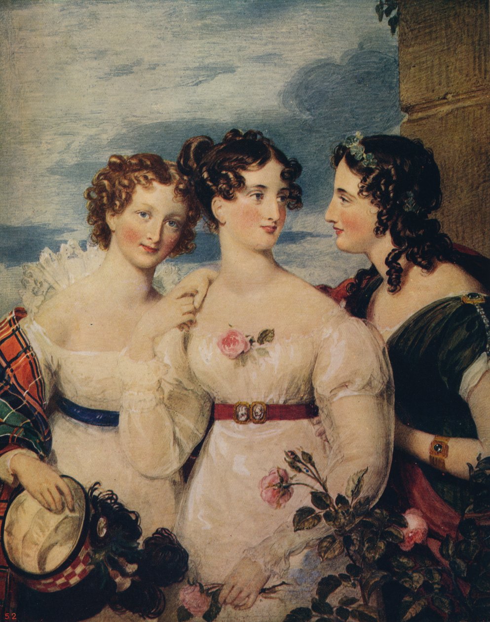 A União: Thistle, Rose, Shamrock, c1850 de William Charles Ross