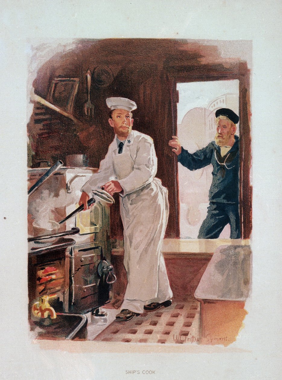 Cozinheiro de bordo de William Christian Symons
