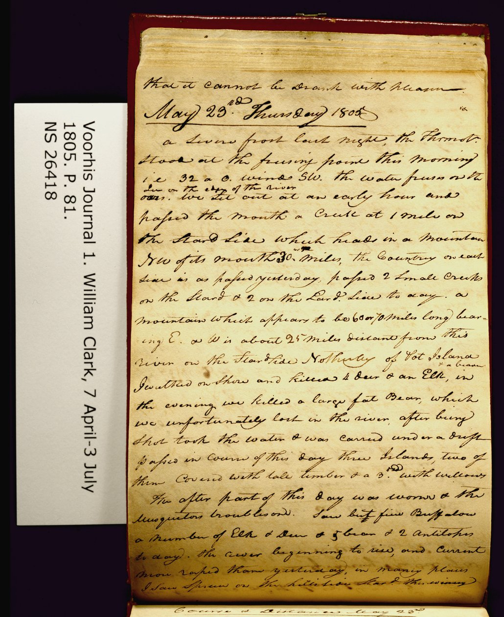 que não pode ser bebido com prazer. . . . de William Clark