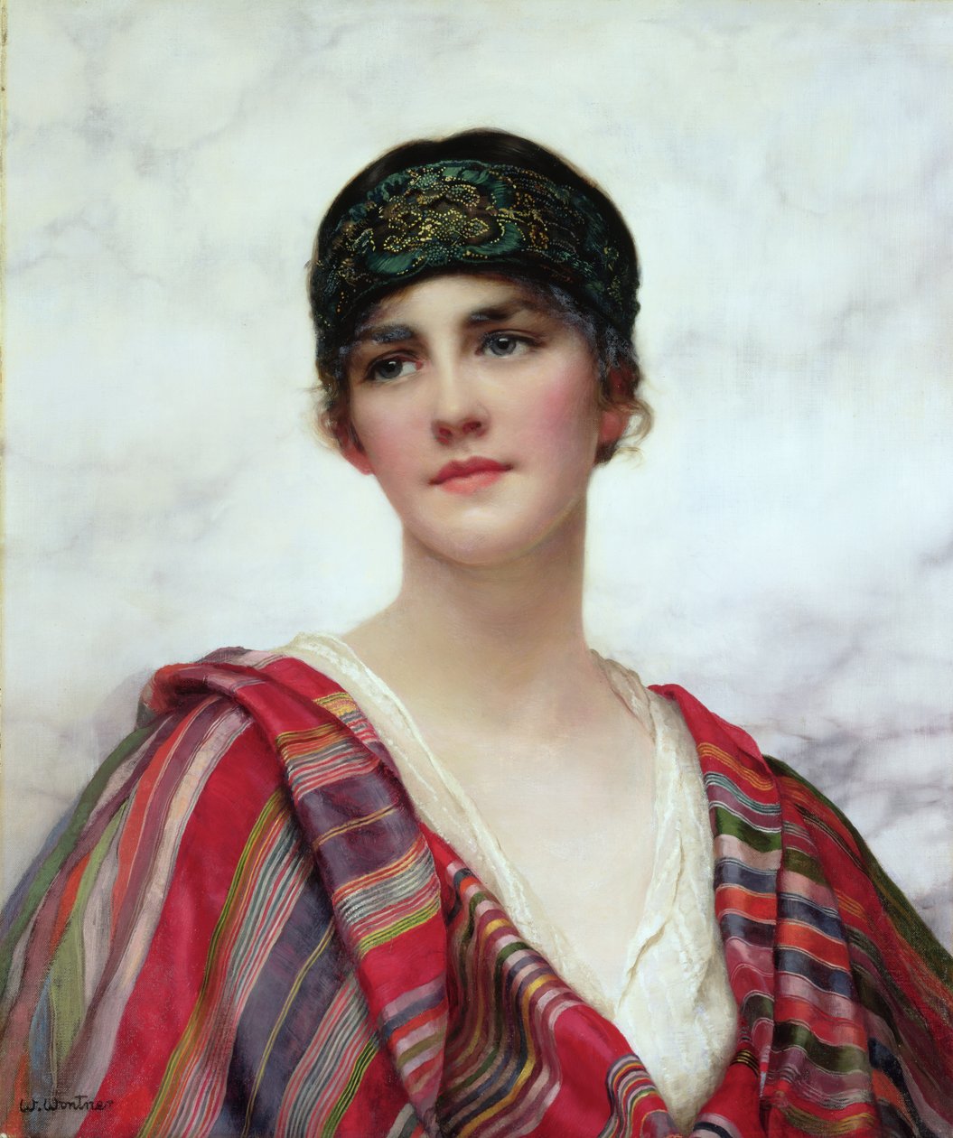 Cirene (óleo sobre tela) de William Clark Wontner