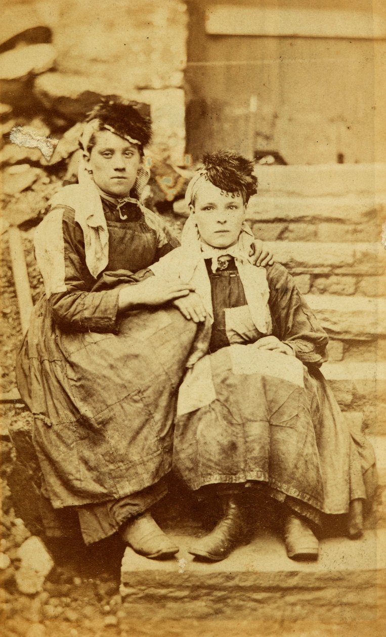 Trabalhadores da fábrica de ferro de Tredegar, País de Gales de William Clayton