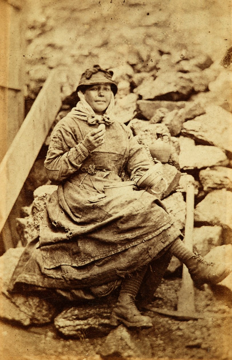 Trabalhadores da fábrica de ferro de Tredegar, País de Gales de William Clayton