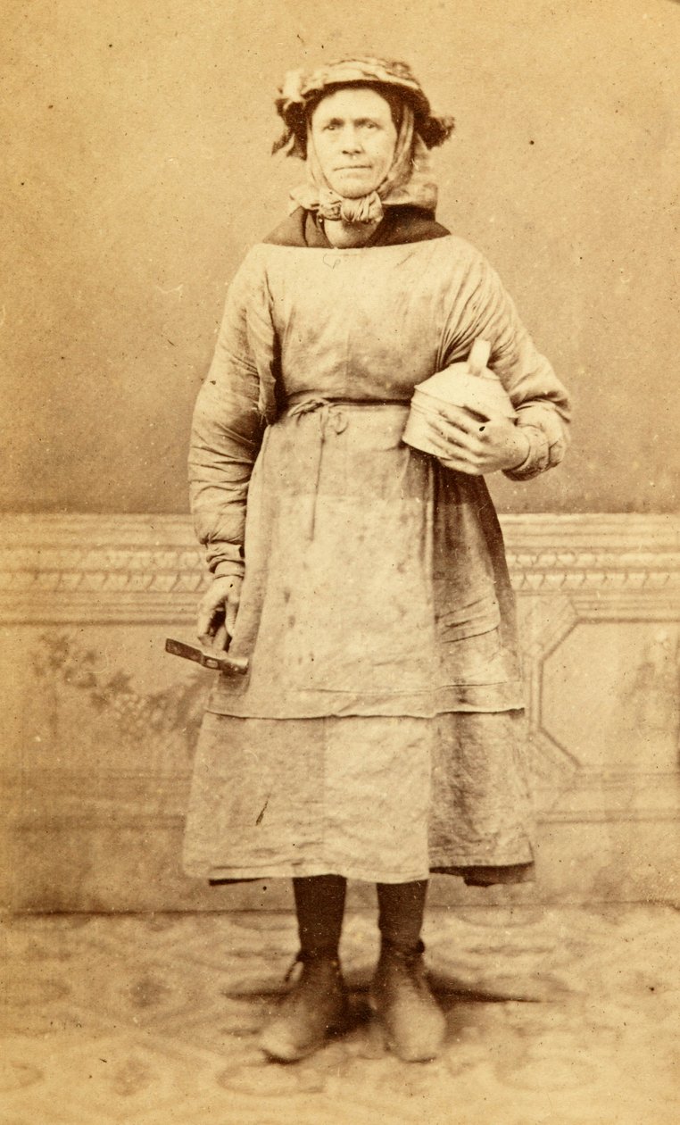 Trabalhadores da fábrica de ferro de Tredegar, País de Gales de William Clayton