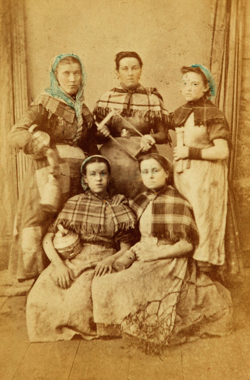 Trabalhadores da fábrica de ferro de Tredegar, País de Gales de William Clayton