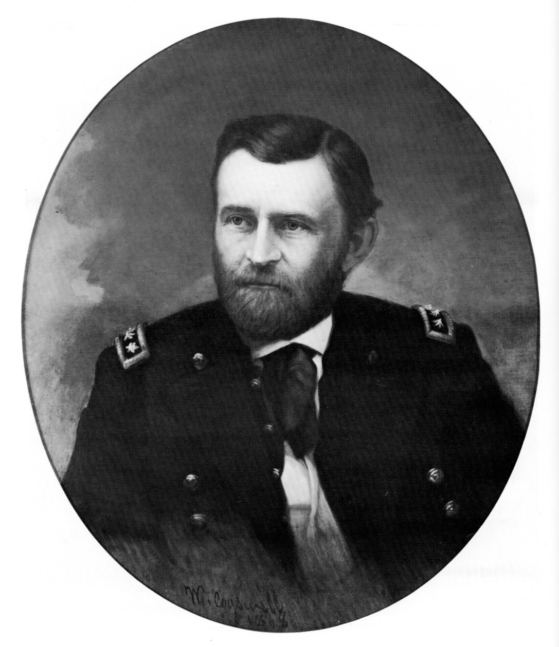 Ulysses S Grant, 18º Presidente dos Estados Unidos, início do século XX. de William Cogswell