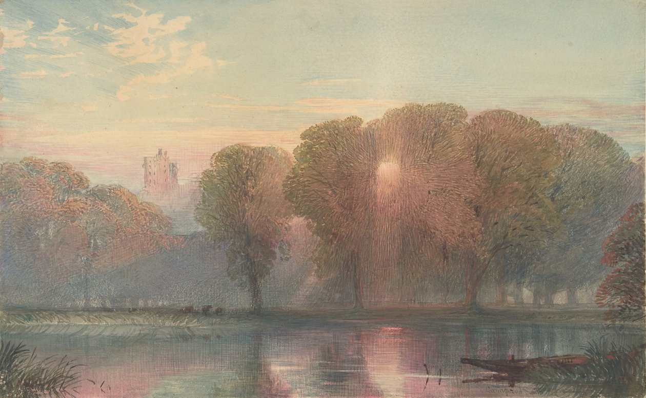 Windsor de Datchet, 1870-78. de William Collingwood Smith