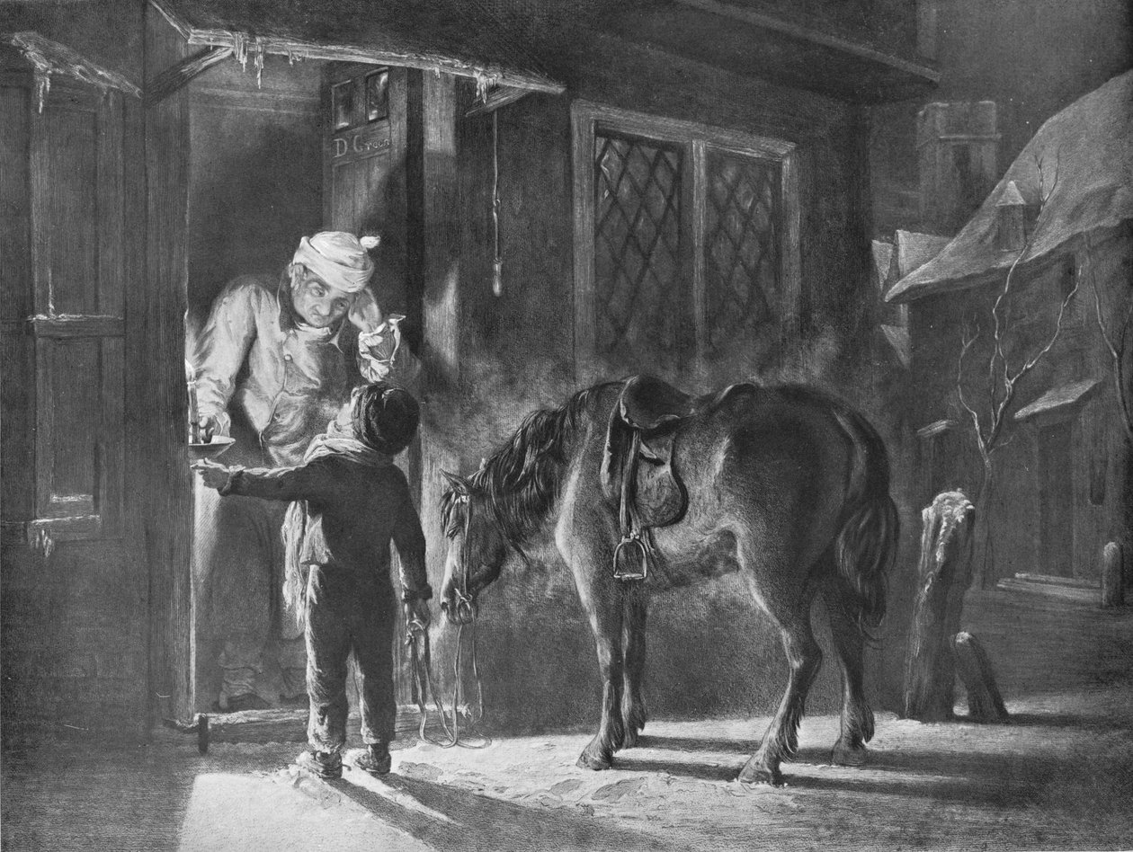 Buscando o médico, 1845, 1912 de William Collins