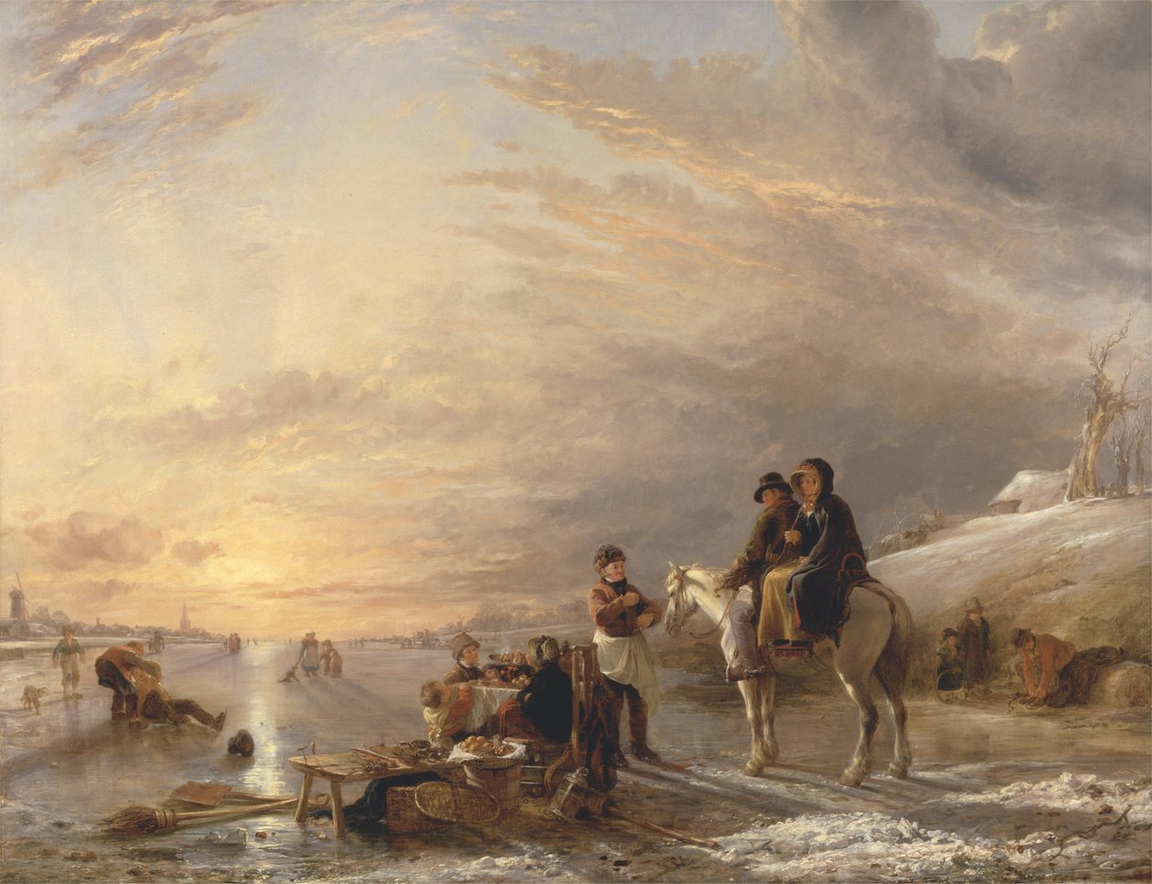Cena da geada de William Collins