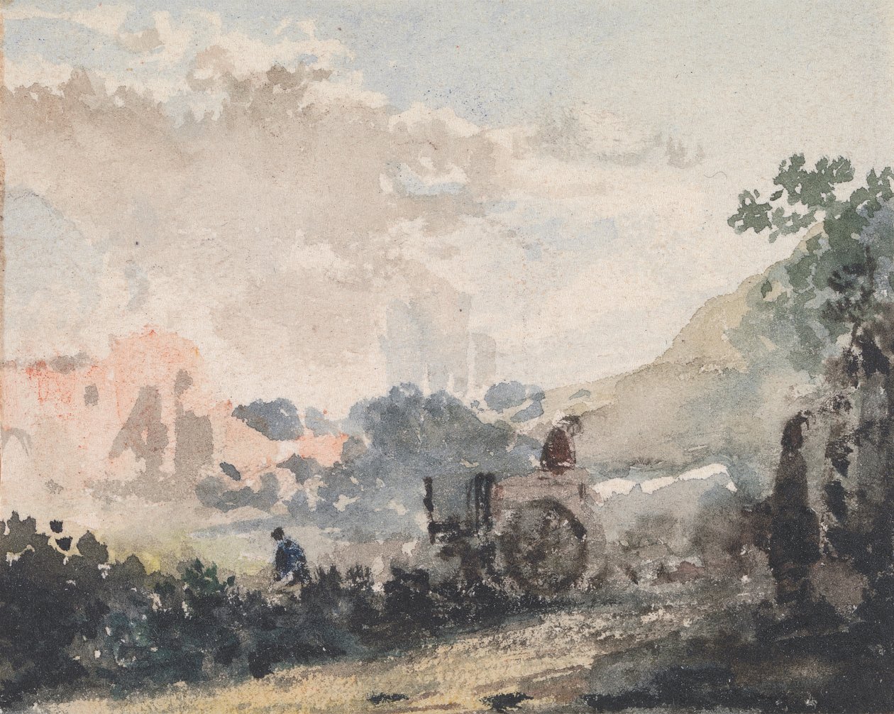 Paisagem com carrinho de William Collins