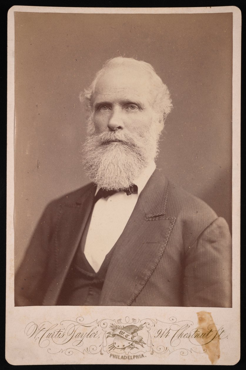 Retrato de Garland Carr Broadhead 1827-1912, Antes de 1884. de William Curtis Taylor