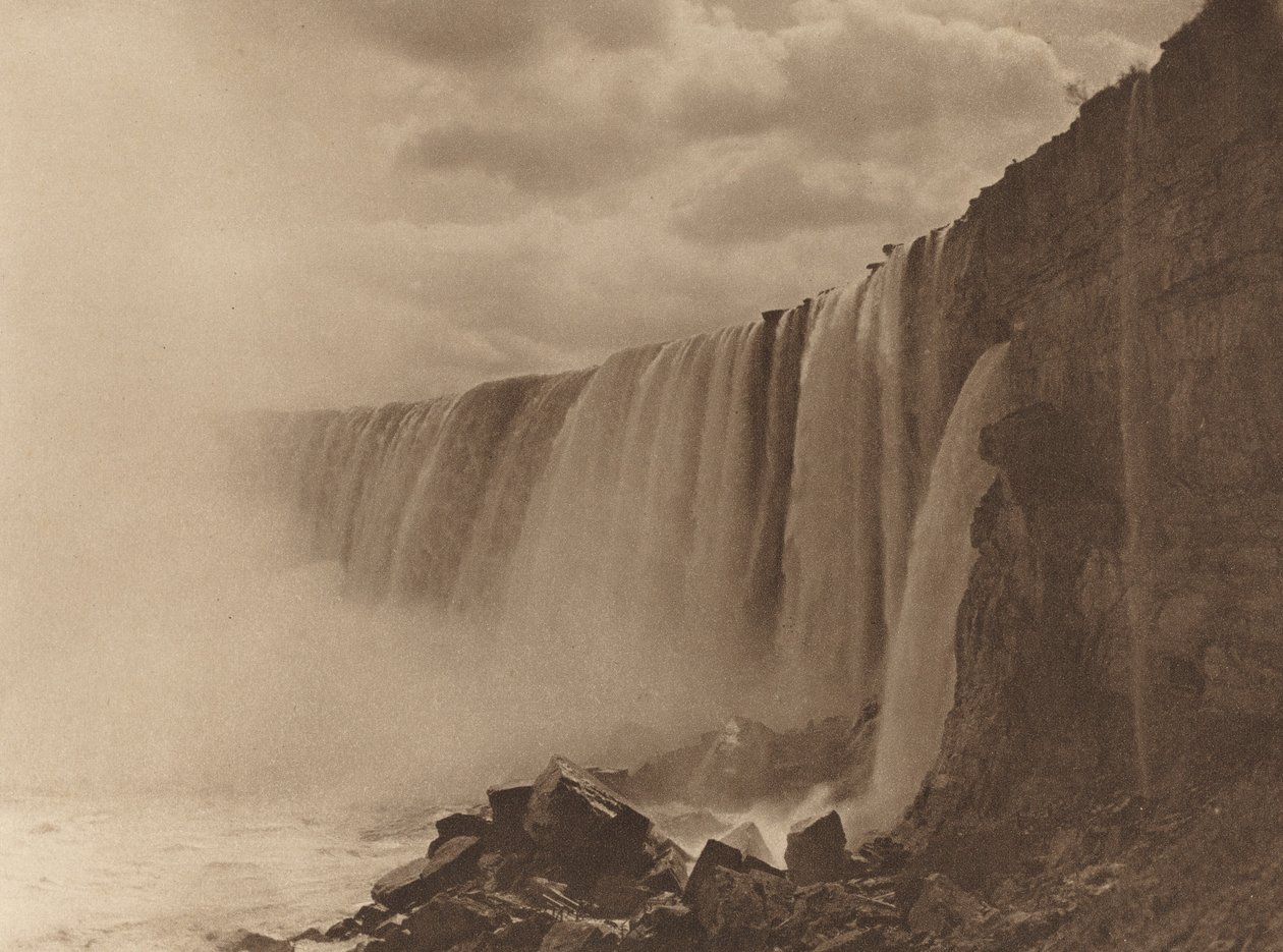 Cataratas do Niágara, 1899. de William D Murphy