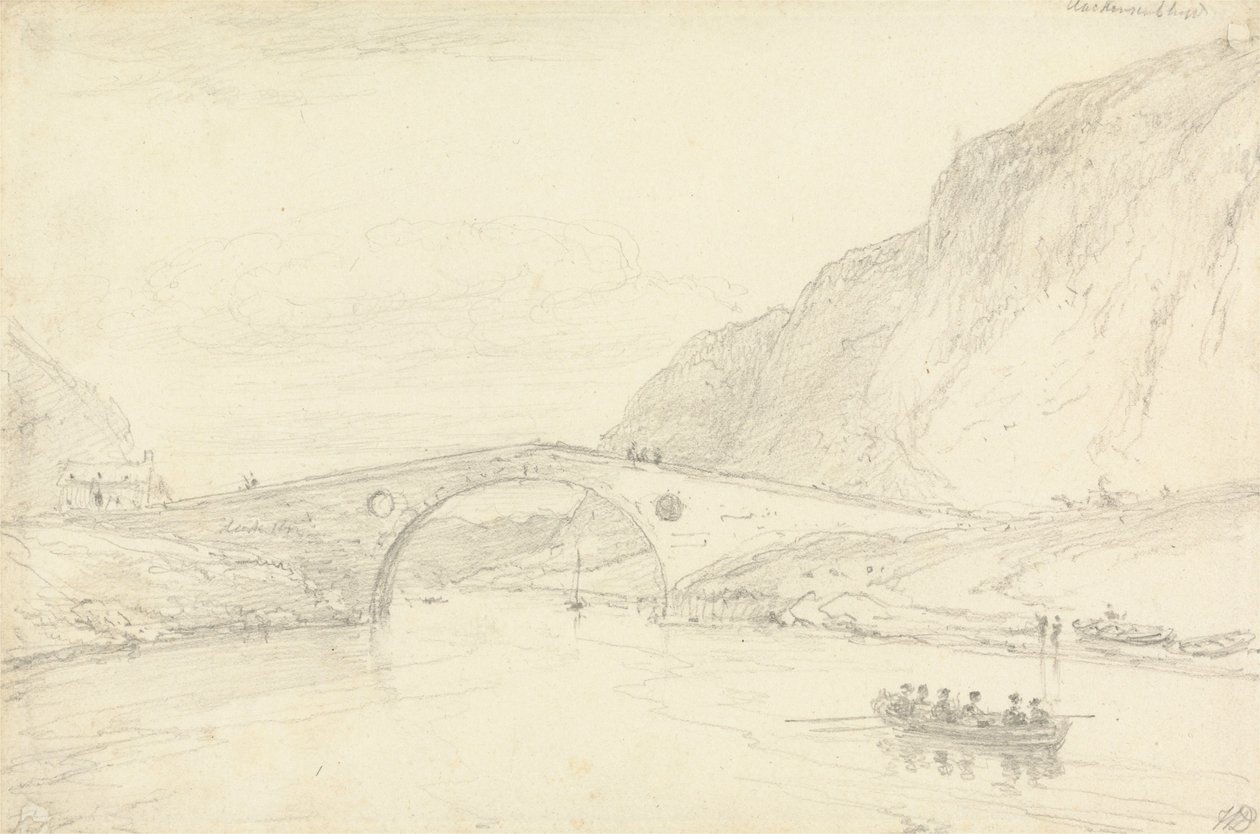 Ponte de Clackursail de William Daniell