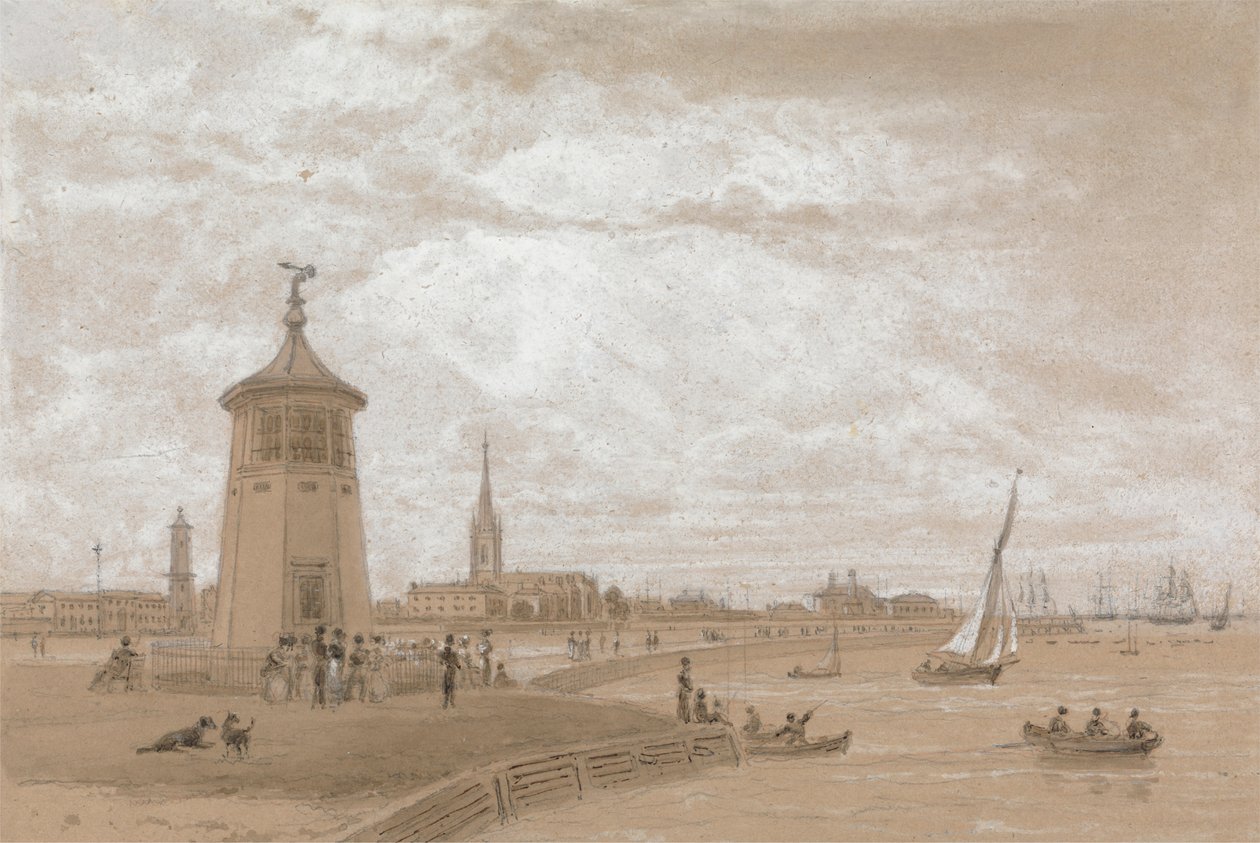 Harwich, Essex de William Daniell