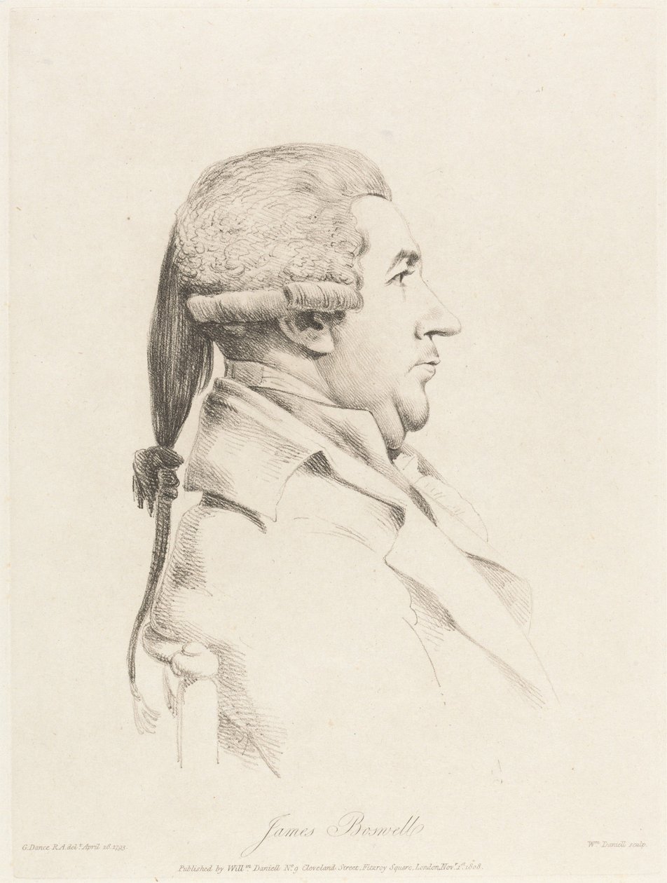 James Boswell de William Daniell