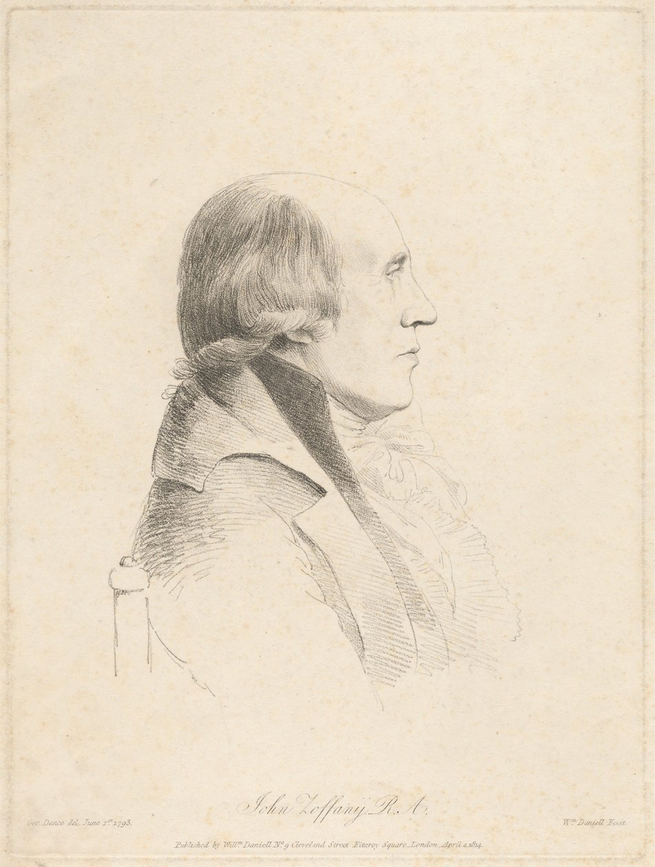 John Zoffany, R.A. de William Daniell
