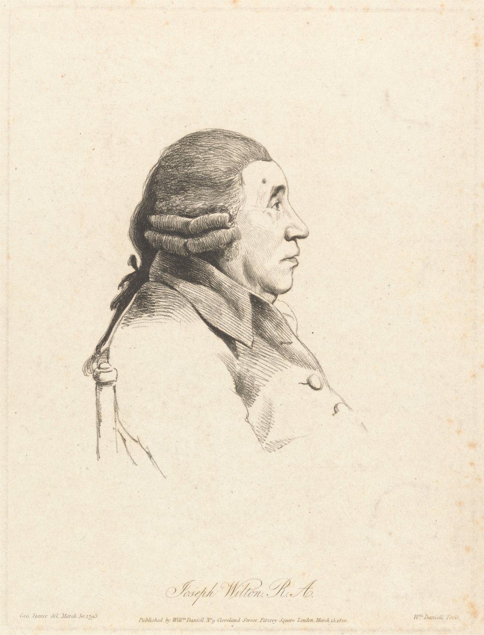 Joseph Wilton, R.A. de William Daniell